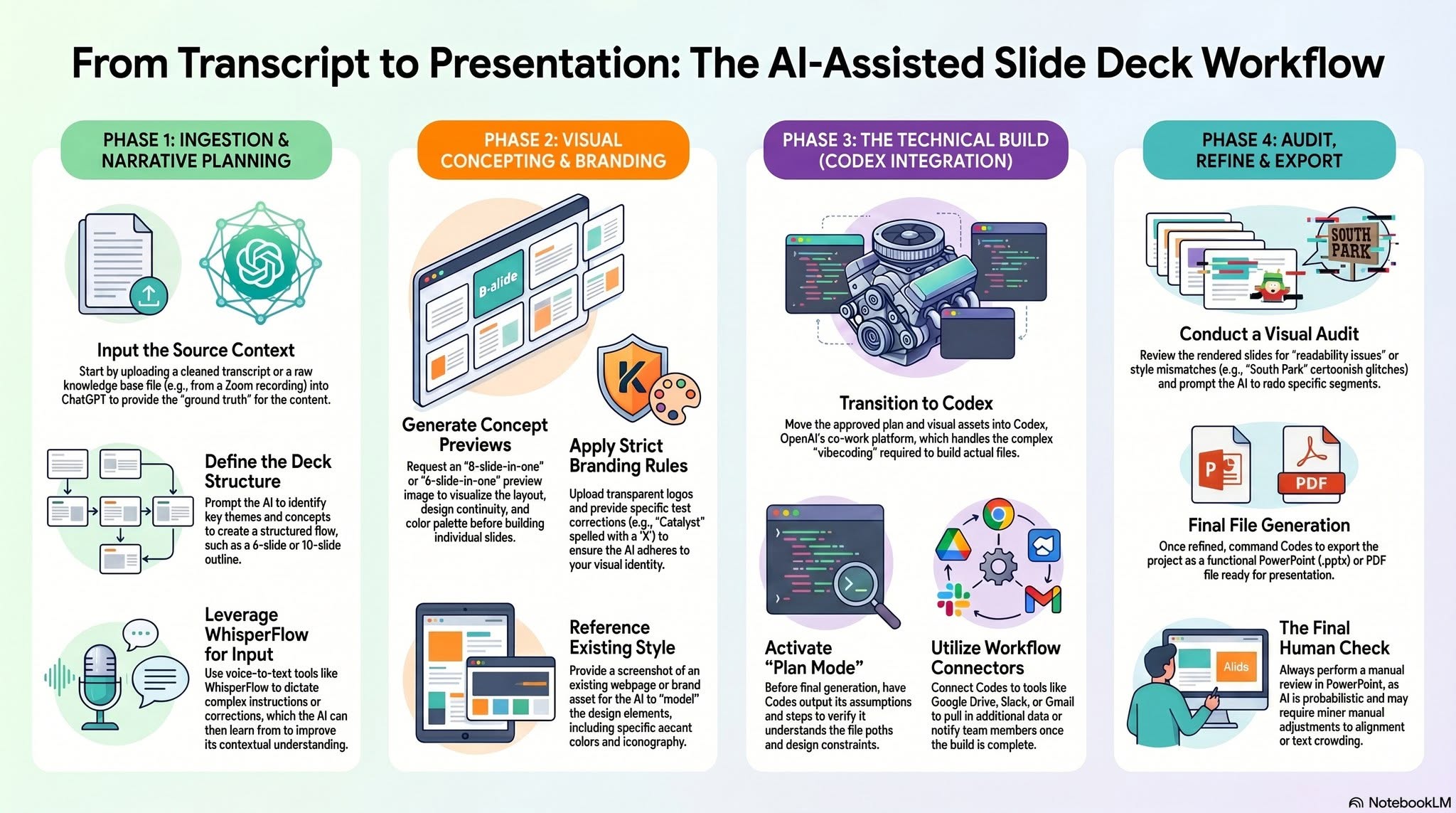 Builders Community Slide Deck Co-Pilot workflow