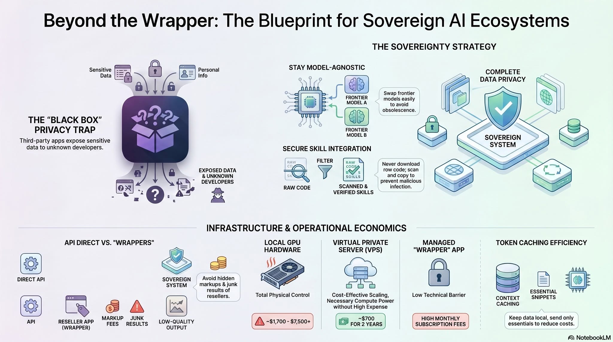 Sovereign AI ecosystem blueprint visual